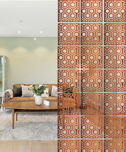 Modern Hanging Partition Tile